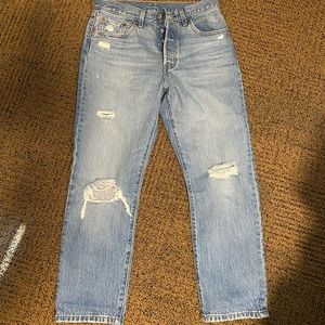 501 Levi Hi-Rise Jeans
